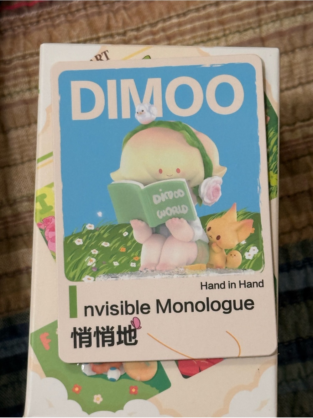 POP MART Hand in Hand Blind Box - “Invisible Monologue” Dimoo confirmed - Picture 2 of 8